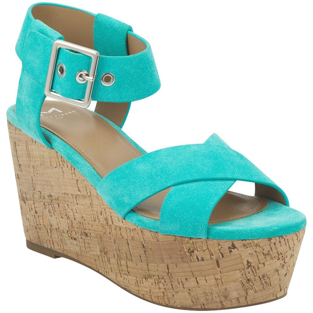 Marc Fisher Cacie Wedge Sandals